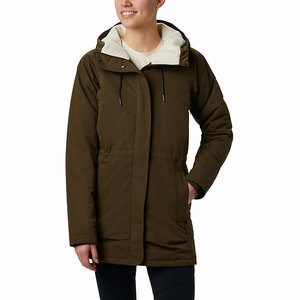 Columbia Chaqueta Con Aislamiento South Canyon™ Sherpa Lined Mujer Verde Oliva/Verdes (230OZBASH)